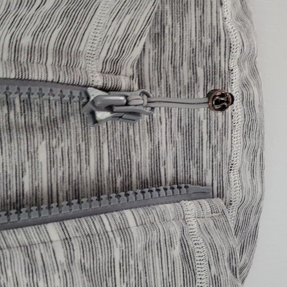 LULULEMON GREY TWO TONED SWEATER ZIP UP - Picture 2 of 2